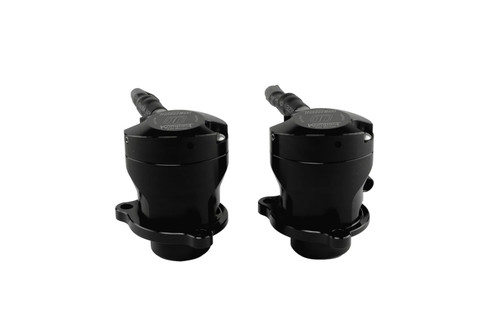 Turbosmart USA TS-0223-1042 Blow-Off Valve, Kompact EM, Dual Port, Diverter Valve, Plug and Play, Aluminum, Black Anodized, Mopar Hurricane, Dodge Charger 2026-27, Pair