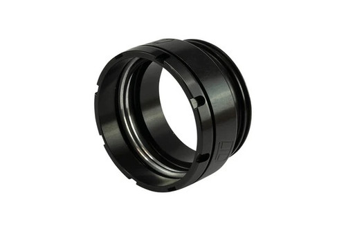 Turbosmart USA TS-199-3041 Turbo Adapter, LockSleeve, Straight, 3 in. Compressor Outlet to 3 in. Vibrant HD Clamp/Plazmaclamp, Aluminum, Black Anodized, Each