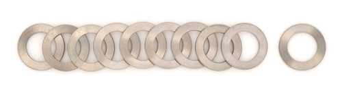 Ti22 Performance TIP2391 Flat Washer, AN, 0.375 in. ID, 0.624 in. OD, 0.05 in. Thick, Stainless, Natural, Set of 10
