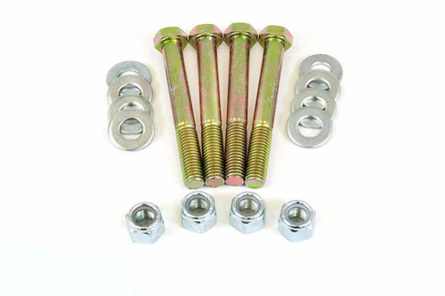 UMI Performance 4001 Control Arm Bolt, 1/2 in. Hex Head, Bolts/Lock Nuts/Washers Included, Steel, Natural, GM A-Body 1964-72, Kit