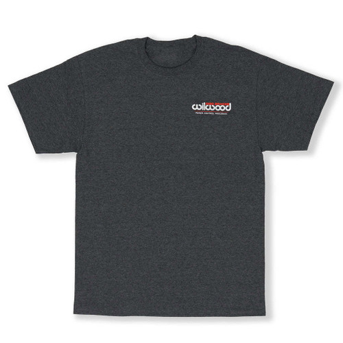Wilwood 450-14814-XL T-Shirt, Wilwood Logo, Gray, X-Large, Each