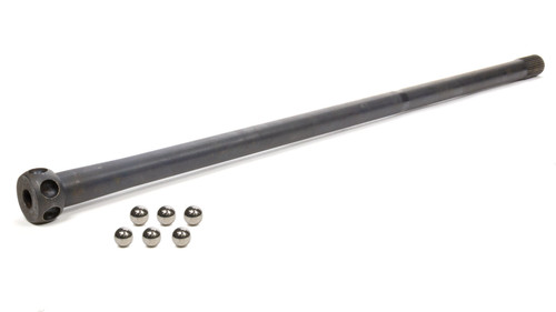 Winters 1139G-33.5 Axle Shaft, 33.5 in. Long, 31 Spline Carrier, 20 Spline Ball Drive Flange, Gun Drilled, Steel, Natural, Each