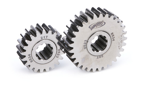 Winters 8534 Quick Change Gear Set, 8500 Series, Set 34, 10 Spline, 4.12 Ratios 5.69/2.97, 4.86 Ratios 6.71/3.52, Steel, Polished, Each