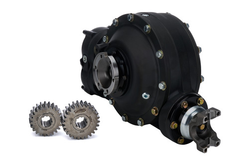 Winters WP1958PRO-8208 Rear Axle Assembly, No Tubes, Forged Side Bells, 10 in. Ring Gear, 4.12 Ratio Standard, 32 Spline Shaft, Aluminum, Black Thermal Coated, Each