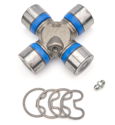Winters 6996 Universal Joint, 1350 Series, Grease Fitting, 1-3/16 in. Cap, 3.625 in. Across, Steel, Natural, Each