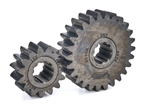Winters 8530A Quick Change Gear Set, 8500 Series, Set 30A, 10 Spline, 4.12 Ratios 7.14/2.38, 4.86 Ratios 8.42/2.80, Steel, Polished, Each