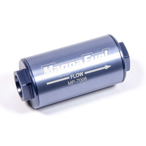 MagnaFuel MP-7008 25 Micron, -10AN In-Line Filter, Stainless Element, Each