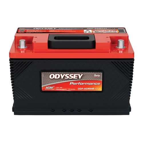Odyssey ODP-AGM94R H7 L4 Performance, 12V Battery, AGM, 850 Cold Cranking Amps, Top Post