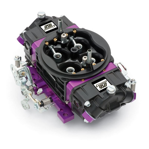 ProForm 67304 Black Race Series Carburetor, 950 CFM, Mechanical Secondary, Black/Purple