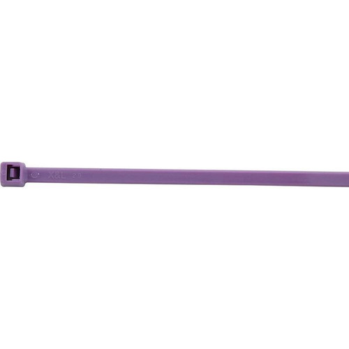 Allstar ALL14139 Zip Ties, 14 1/4 in. Long, Purple, Nylon, Pack of 100