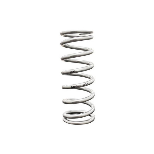 QA1 9HT140 9 in. Long, 2.5 in. Long I.D. High Travel Spring, 140 lbs. Silver