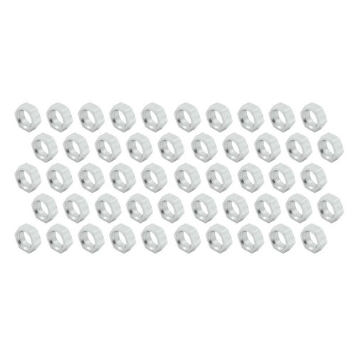 Allstar ALL18280-50 Jam Nuts 5/8-18 in. Right Hand Aluminum, Pack of 50