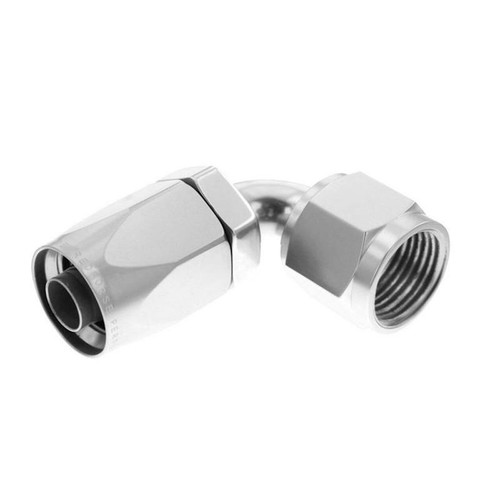 Redhorse 6090-06-5 Hose Fitting, -6 AN Female to 90 Degree Hose, Clear, Each Redhorse 6090-06-5 Hose Fitting, -6 AN Female to 90 Degree Hose, Clear, Each