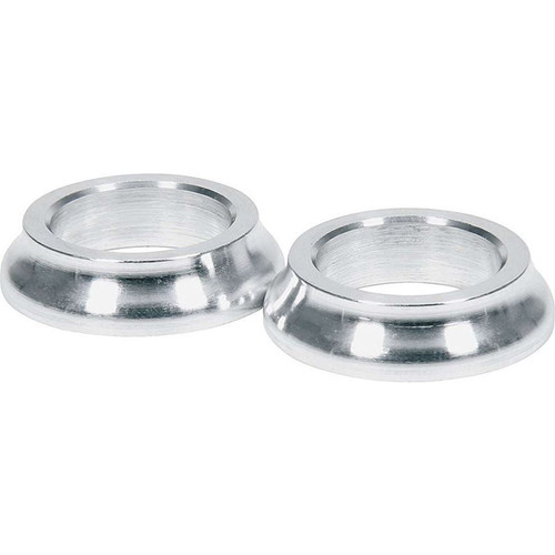 Allstar ALL18597 Tapered Spacers, 5/8 in. ID. 1/4 in. Thick, Aluminum, Universal, Pair