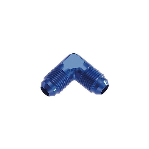 Redhorse 821-03-1 Fitting, -3 AN Male Union, 90 Degree Aluminum, Blue Anodized