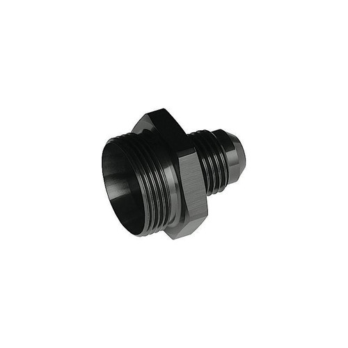 Redhorse 920-10-12-2 Adapter Fitting, -10 AN ORB to -12 AN, Male, Aluminum, Black, Each