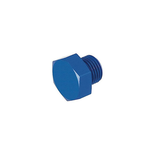 RED HORSE PERFORMANCE 814-12-1 -12 O-RING PORT PLUG BLU