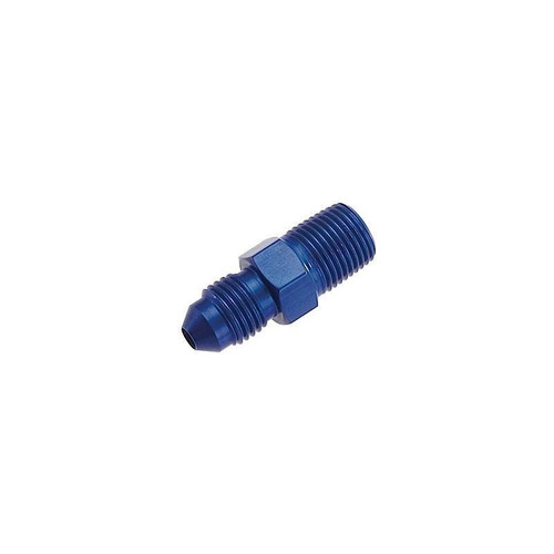 Redhorse 816-04-04-1 Fitting -04 AN To 1/4 in. NPT, Straight, Aluminum, Blue