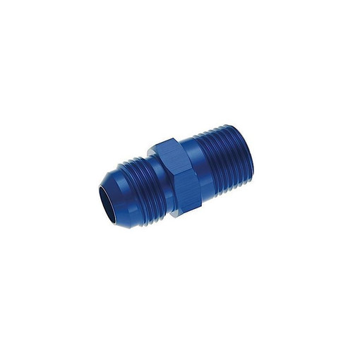 Redhorse 816-10-08-1 Fitting -10 AN To 1/2 in. NPT, Straight, Aluminum, Blue