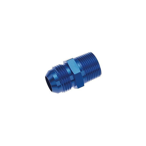 Redhorse 816-16-16-1 Fitting -16 AN To 1 in. NPT, Straight, Aluminum, Blue