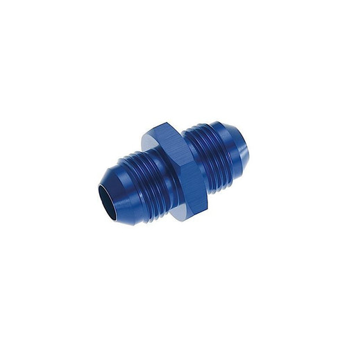 Redhorse 815-08-1 Fitting, -8 AN Male Union, Aluminum, Blue Anodized, Each