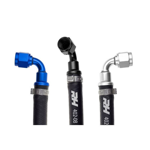 Red Horse Performance 402-12-20 -12 Black 402 Series, Push Lock Race Hose, 20 Feet