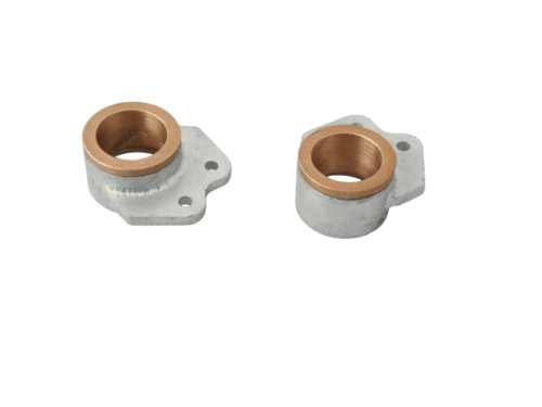 Team Z Motorsports TZM-ARB-EC 1.25 in. ID Bolt-In Anti Roll Bar End Cups for the Xtreme Duty, Natural