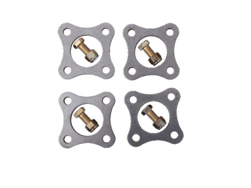 Team Z TZM-TCM-RF Removeable Crossmember Flange Kit, 1-5/8 in. Pair