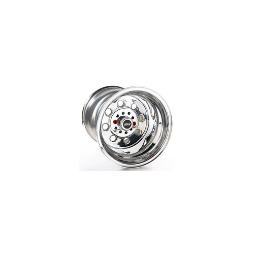 Weld 90-515354 Draglite Series Wheel, 15 in. x 15 in., 5 x 4.5/5 x 4.75 in Bolt Circle, Polished