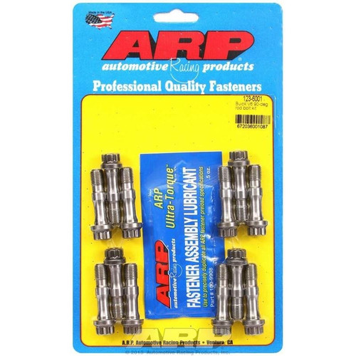 ARP 123-6001 GM V6, Pro Connecting Rod Bolts, 12-Point, ARP2000, Set of 12