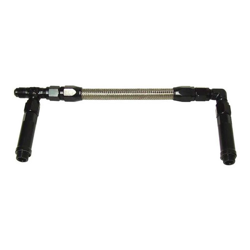 Big End Performance 14113 -6AN Dual Inlet Carburetor Line Kit, Demon w/9/16-24 Bowls