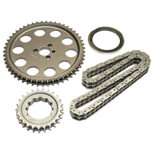 Cloyes 9-3647TX9 BBC lV/Vll/SBC Timing Chain Set, Double Roller Chain, Billet Steel