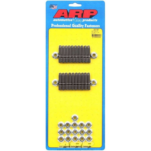 ARP 200-1901 SB Mopar, Oil Pan Stud Kit, Standard Hex, Chromoly, Black Oxide