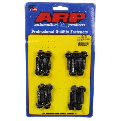 ARP 140-1101 Mopar Hemi, Header Bolt Kit, M8 x 1.25 Thread, 1.181 in. Long, Chromoly