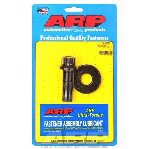 ARP 147-2504 Mopar V10, Balancer Bolt, 3/4-16 in Thread, 2.200 in Long, 12 Point