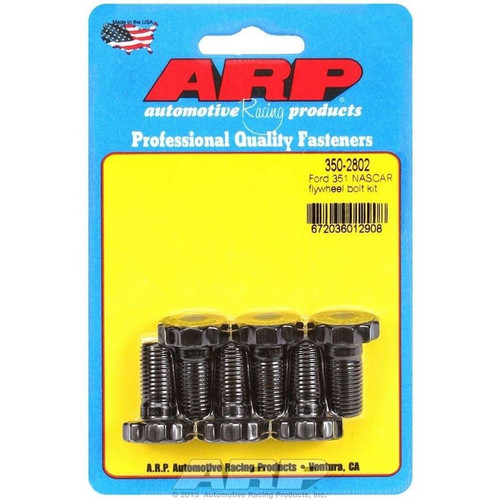 ARP 350-2802 SB Ford, Pro Series Flywheel Bolts, 7/16-20 in., 12-Point, 0.925 in. Long