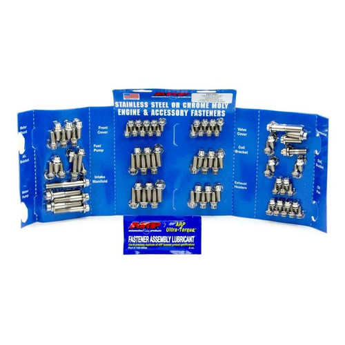 ARP 534-9601 SB Chevy, Engine Fastener Kit, Hex Head, Stainless S