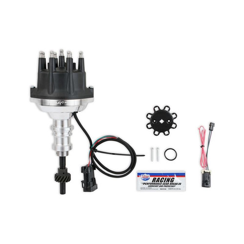 Holley Sniper 565-211 SB Ford, EFI Low Profile Dual Sync Distributor, Male/HEI, Hall Trigger