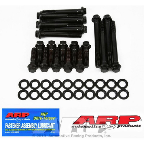 ARP 144-3601 SB Mopar, High Performance Series Cylinder Head Bolts, Hex, Chromoly, Kit