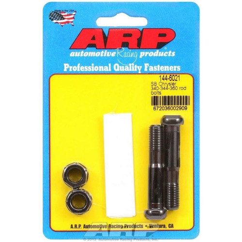 ARP 144-6021 SB Mopar, High Performance Connecting Rod Bolts, Hex, Chromoly, Pair