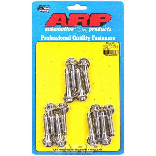 ARP 444-2101 SB Mopar, Intake Manifold Bolt Kit, 3/8-16 in. Thread, Stainless Steel