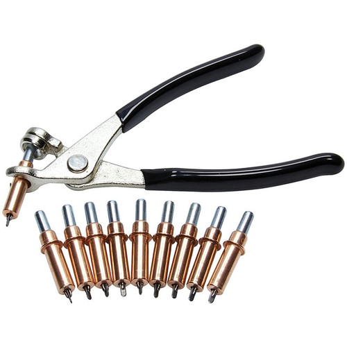 Allstar Performance ALL18221 Cleco Plier and Pin Kit with 1/8in Pins