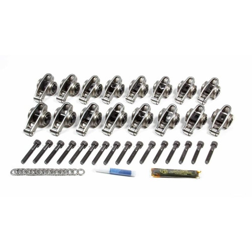 PRW 60375317 LS1/LS2/LS6 2007-up Platinum Pro Series Rockers, 1.70 Exhaust/1.70 Intake Ratio, Full Roller, Stainless, Set of 16