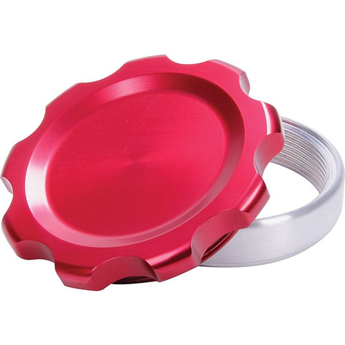 Allstar Performance ALL36172 Filler Cap Red with Weld-In Alum Bung Large