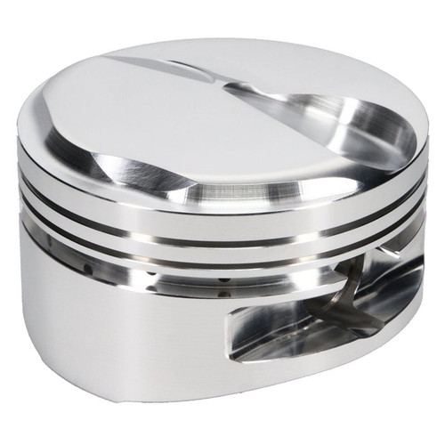 JE Pistons 297814 Big Block Chevy Forged Piston, Dome,  4.500 in. Bore, -25.30cc, Kit