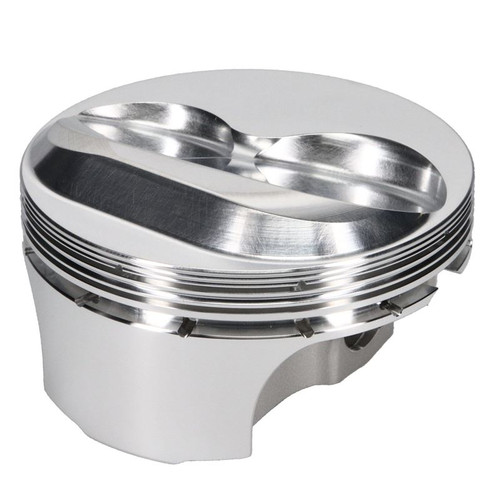 JE Pistons 301475 Small Block Chevy Forged Piston, Dome, 4.125 in. Bore, 10.8cc, Kit