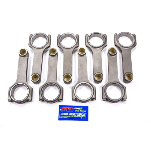 Scat 6676010 BB Mopar 4340 H-Beam Connecting Rods, 6.76 in. Length, 8740 7/16 in. Bolt