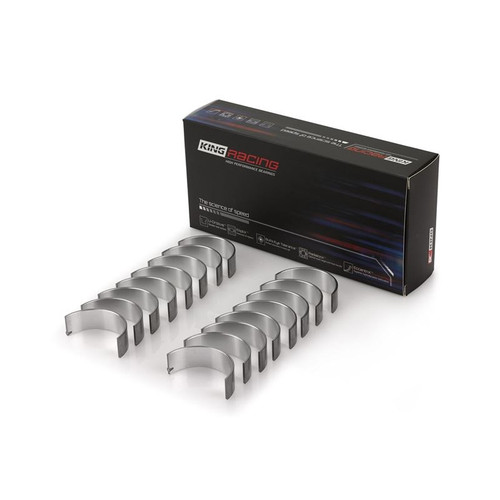 King Bearing CR 803HPN-011 SBC Rod Bearings, HP-Series, 0.011 in. Undersize, Narrow, Set of 8