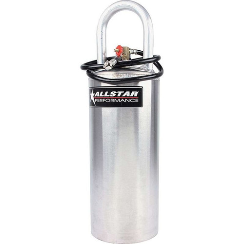 Allstar Performance ALL10532 Aluminum Air Tank 7 in. x 24 in. Vertical, 2 3/4 Gallon