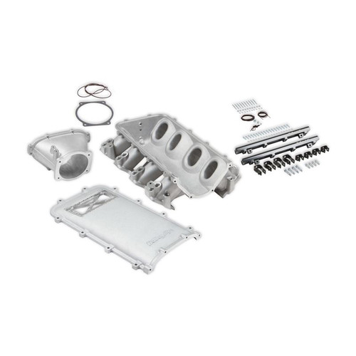 Holley 300-684 LS3/L92, Ultra Lo-Ram Intake Manifold Kit, Dual Injectors, Aluminum, Natural